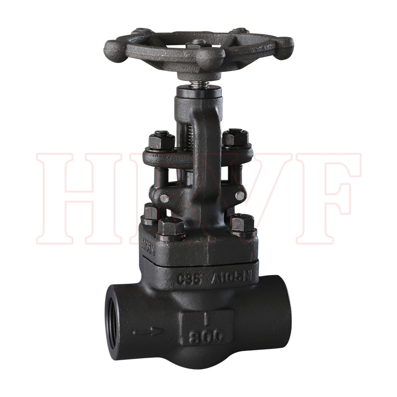 Forged steel threaded globe valve