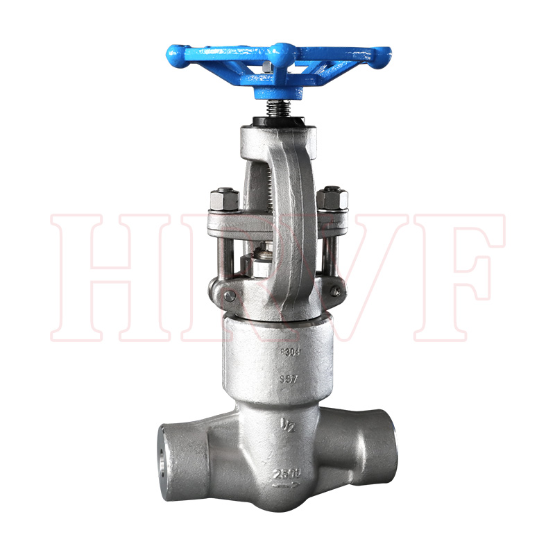 Stainless steel self sealing socket welding globe valve