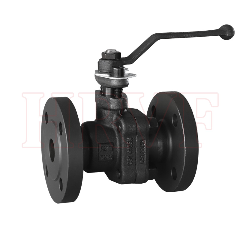 Forged flange ball valve