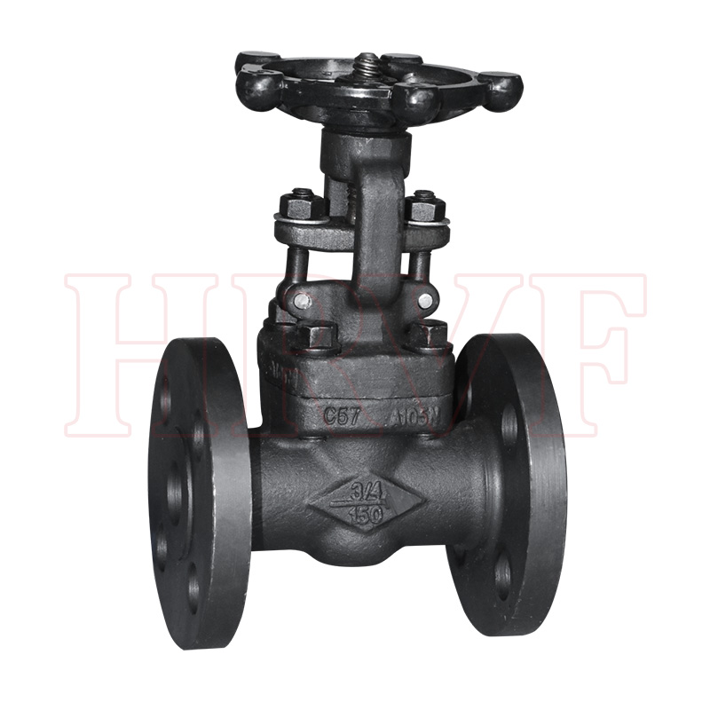 Forged steel integral flange gate valve